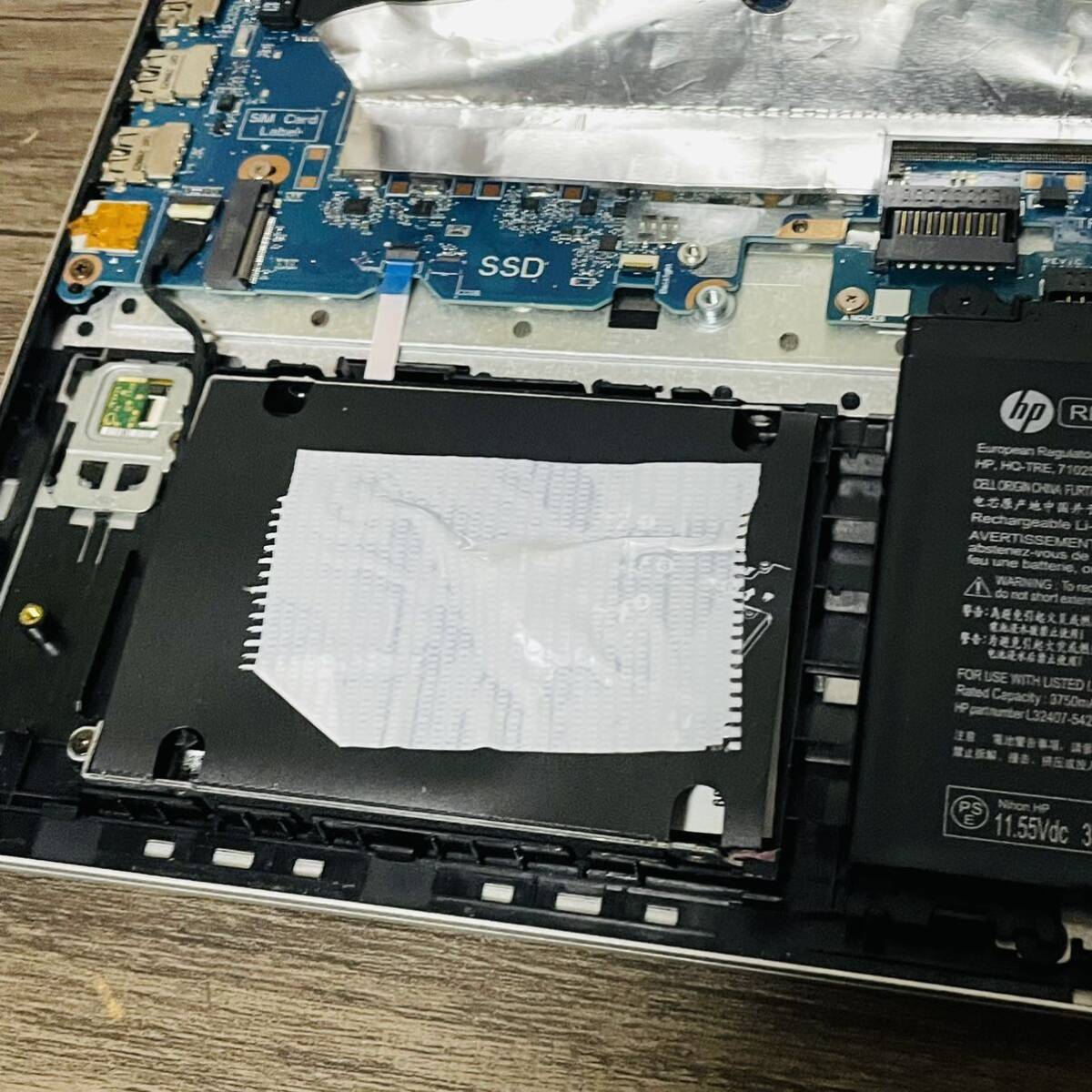 HP ProBook 450 G6 メモリ4GB 動作未確認　ジャンク扱い　ノートパソコン_画像7