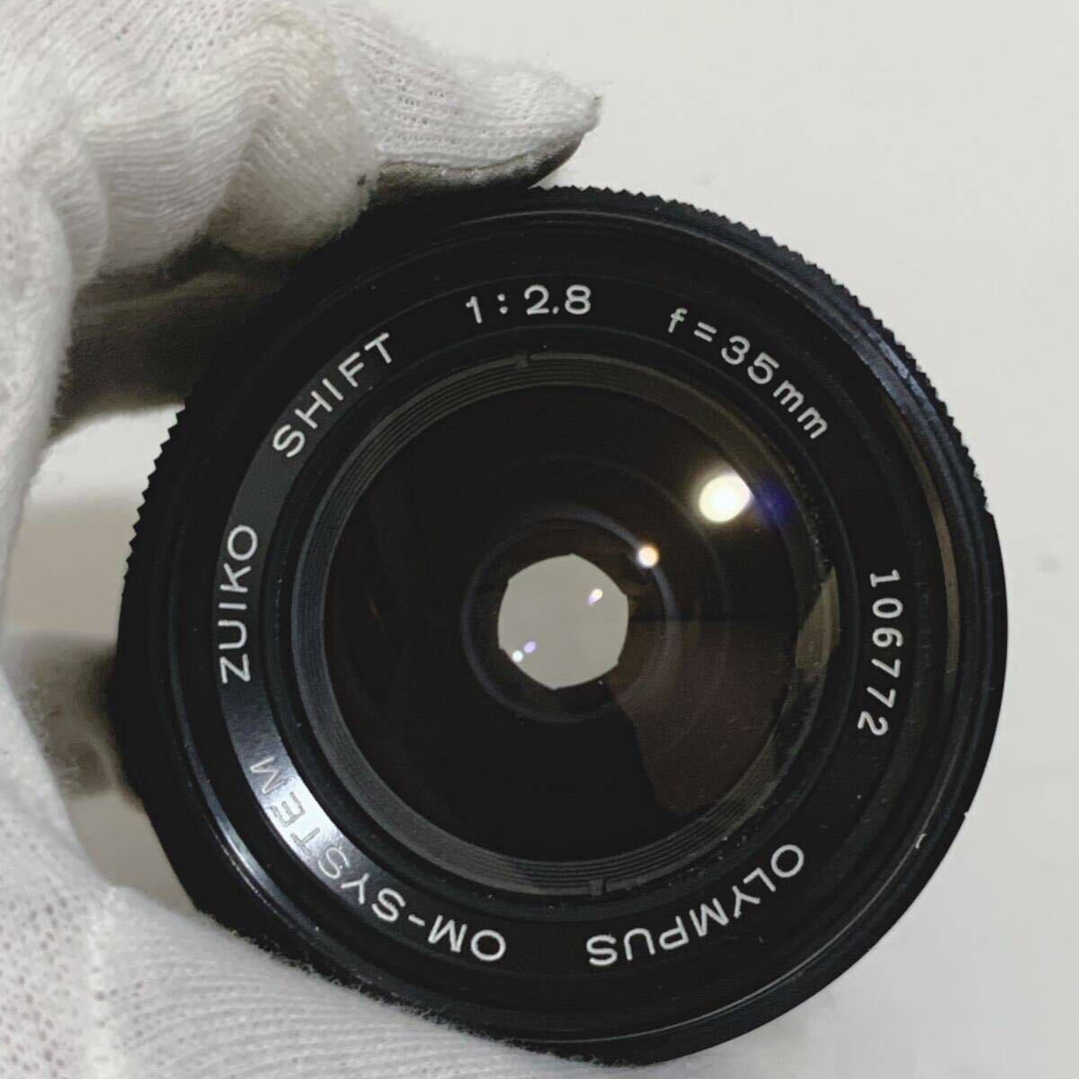 オリンパス OLYMPUS ZUIKO SHIFT 1:2.8 f=35mm f2.8 シフトレンズ 美品 カメラレンズ OMマウント_画像7