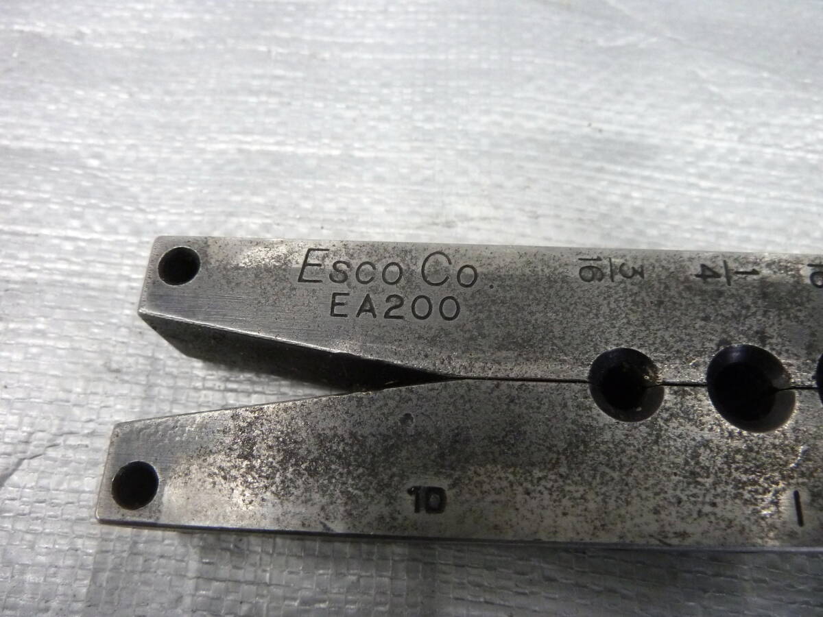 ●●2403-Z34L Esco Co エスコ フレアーツールキット EA200 配管工具 工具箱_画像5
