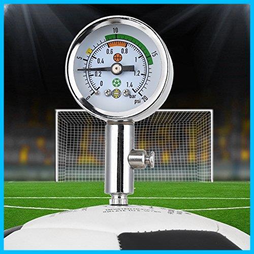 VGEBY ボール専用 エア圧力計 空気圧計 サッカー バレーボール バスケットボール 内圧計 軽量 エアゲージ (01)_画像6