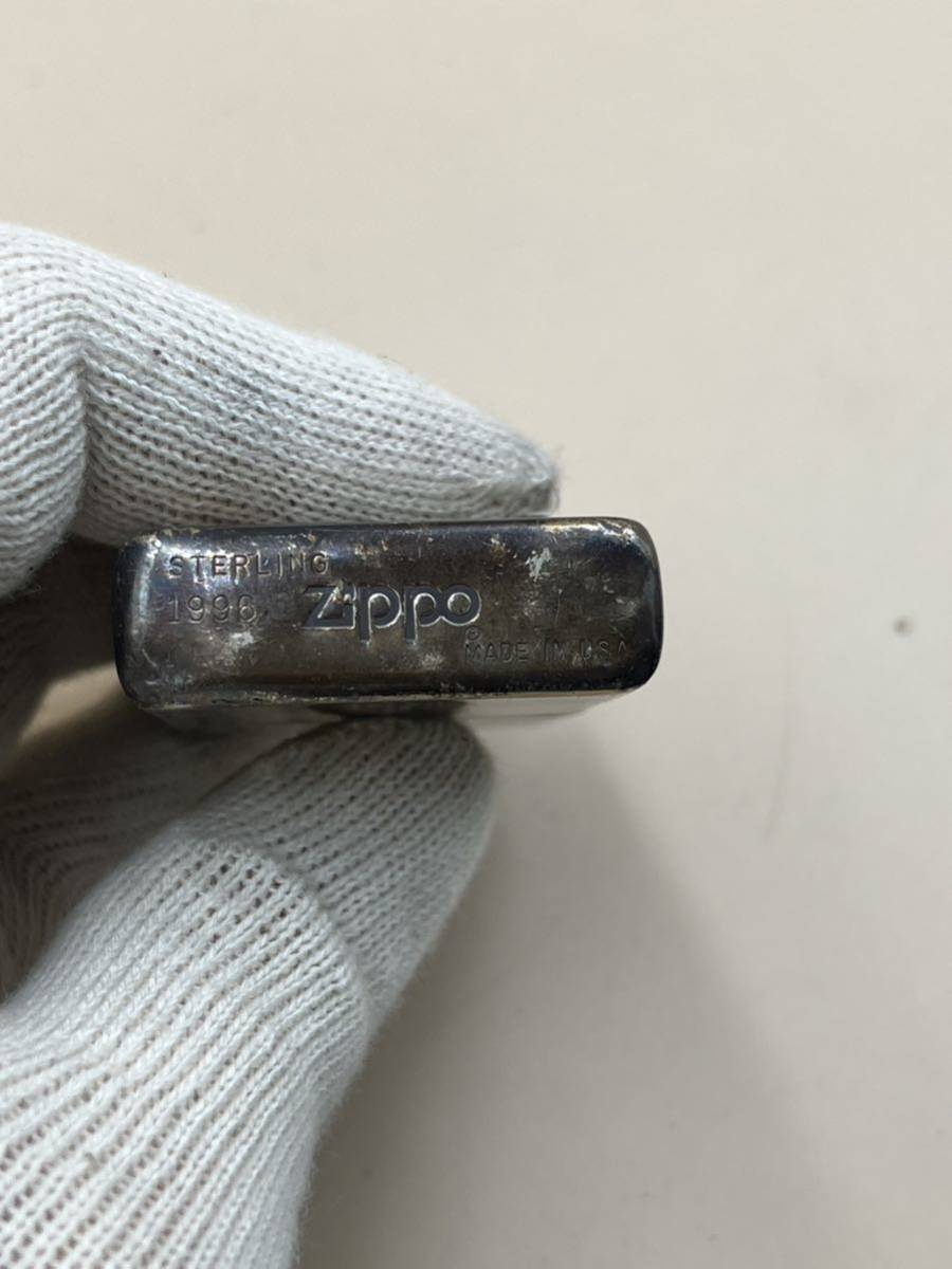 ZIPPO STERLING スターリングシルバー ジッポ 1996 ヴィンテージ コレクション 喫煙グッズ 喫煙具 _画像5