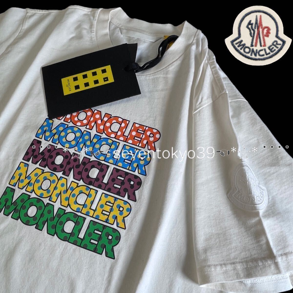 本物 新品 80186175 MONCLER モンクレール/1952コラボ サイズXXL相当 大人気 限定高級ブランド Tシャツ カットソー モンクレールジャパンの画像1