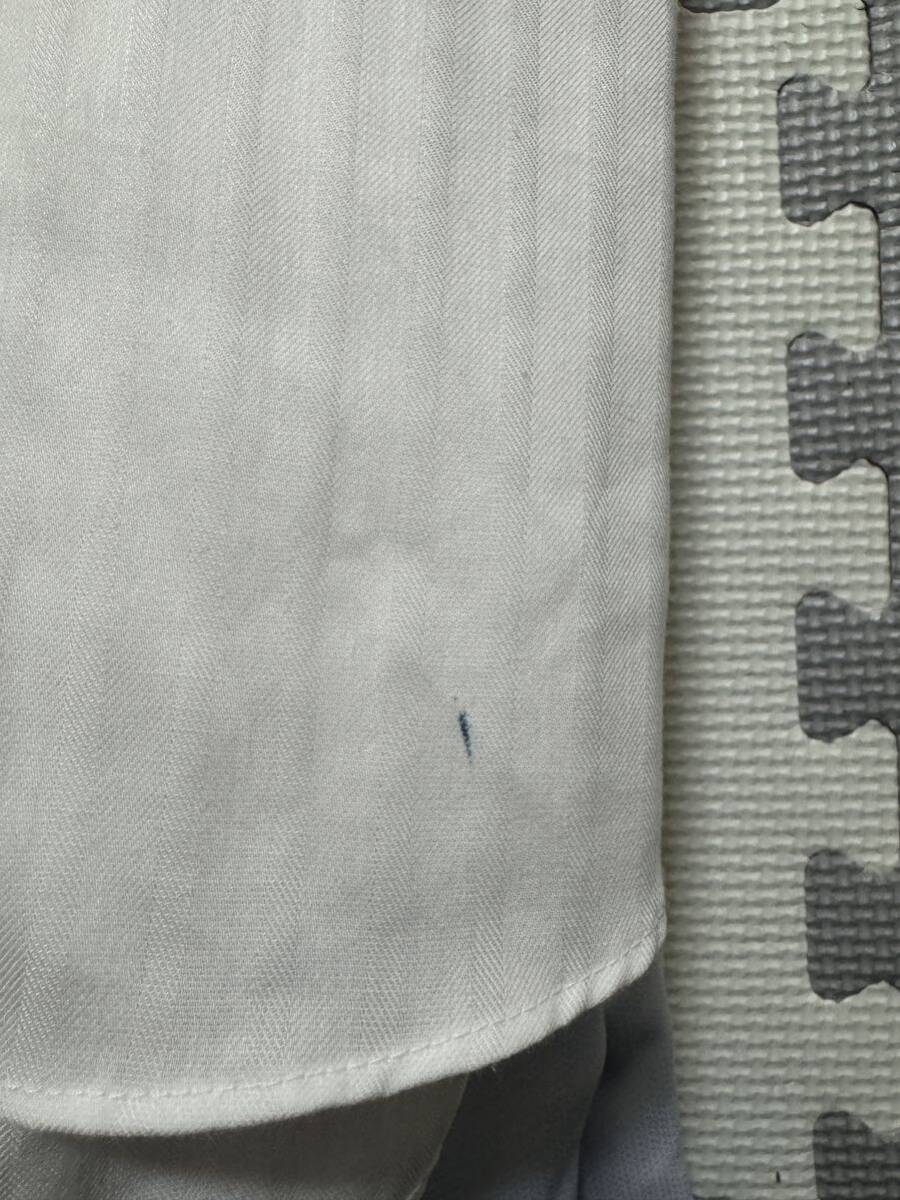 【新品同様品】はるやま KANSAI YAMAMOTO ビジネスワイシャツ 長袖 3枚セット サイズLL 43-84 43-82 白 青 定価12000以上_画像8