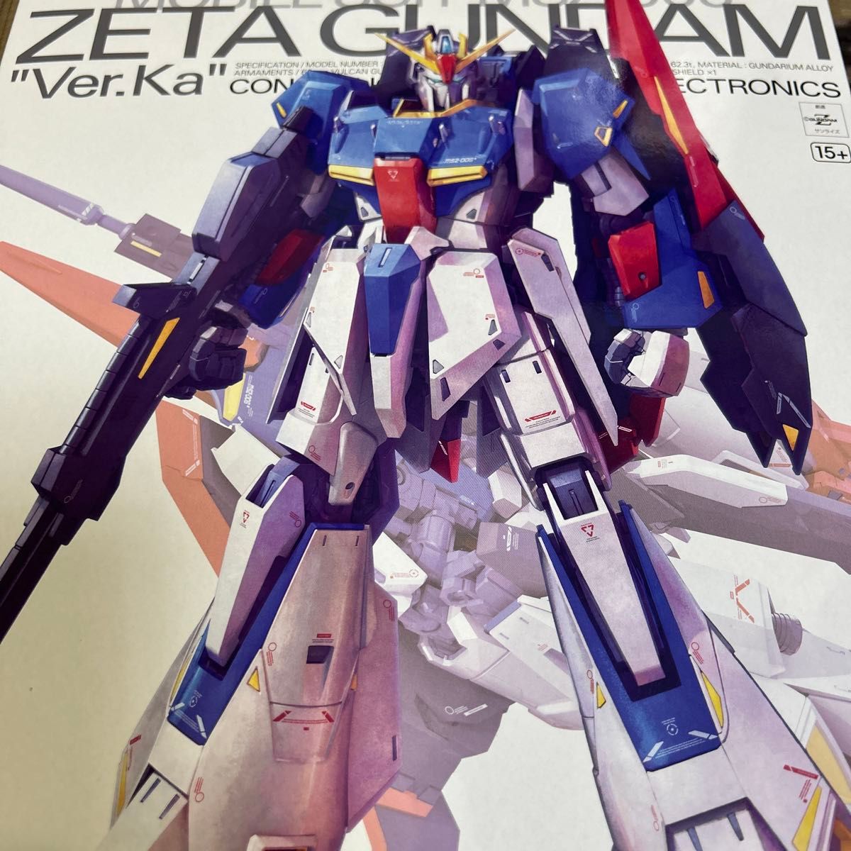 ゼータガンダム Ver.Ka （1/100スケール MG Zガンダム 機動戦士Zガンダム 2615240）