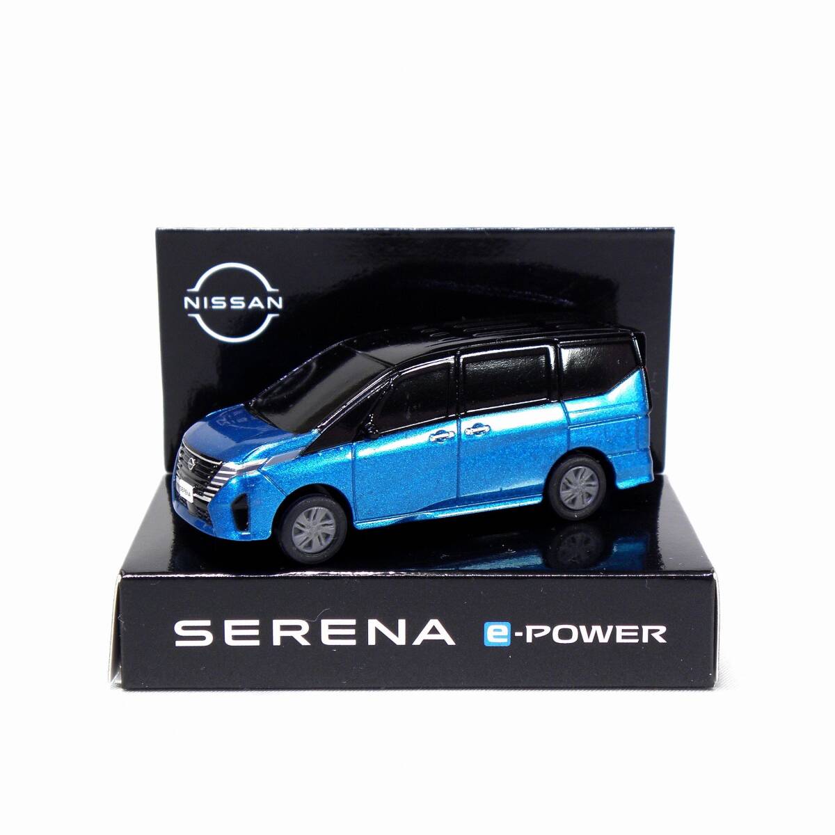 ●送料無料 日産 セレナ ●非売品 オリジナル ミニカー プルバックカー NISSAN SERENA ノベルティ チョロＱ仕様 即決_画像2