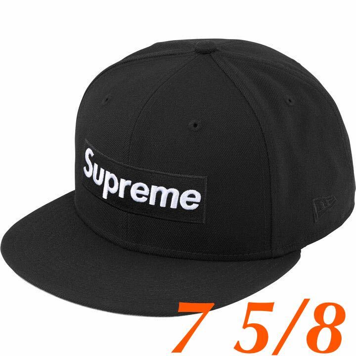 ★送料無料★【新品】Supreme Sharpie Box Logo New Era Black シュプリーム シャーピー ボックス ロゴ ニューエラ ブラック キャップ 黒