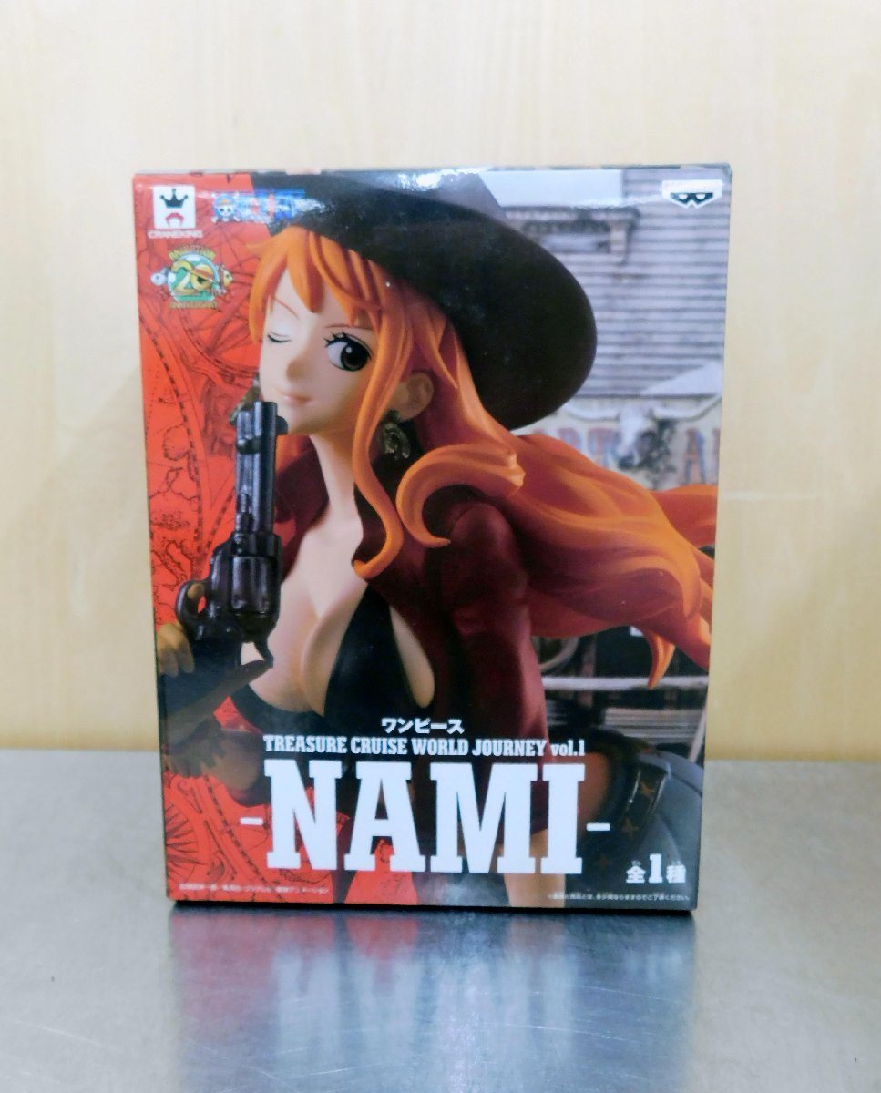 ☆未開封品☆BANPRESTO/バンプレスト) ワンピース TREASURE CRUISE WORLD JOURNEY vol.1 NAMI（ナミ）フィギュアの画像1