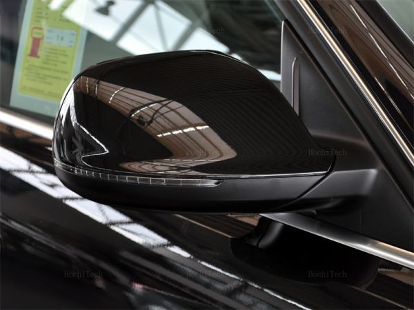 [ free shipping ] door mirror cover left right pair carbon Audi Q5 SQ5 08-17 8R Q7 4L 10-15 rear mirror 