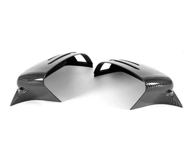 [ free shipping ] door mirror cover left right carbon mirror type 1 Benz W176 W246 W204 W212 W221 C117 X204 X156 A B C E S CLA GLK GLA