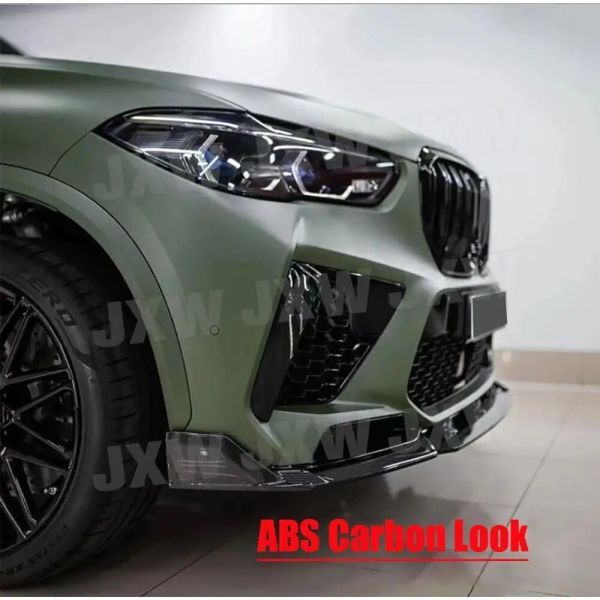 【送料無料】 フロントバンパー リップスポイラー カーボン タイプ2 BMW X5 F95 X5M 2019- フロント リップ スポイラー_画像5