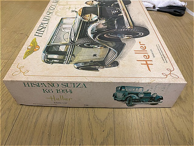 エレール　1/24　HISPANO SUIZA K6　1934　イスパノ　スイーザ_画像2