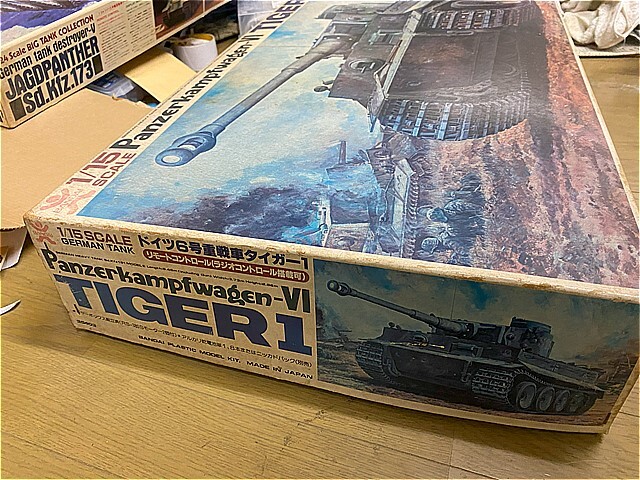 レア！　バンダイ　1/15　６号重戦車　タイガーⅠ　リモートコントロール搭載可　未使用品！_画像2