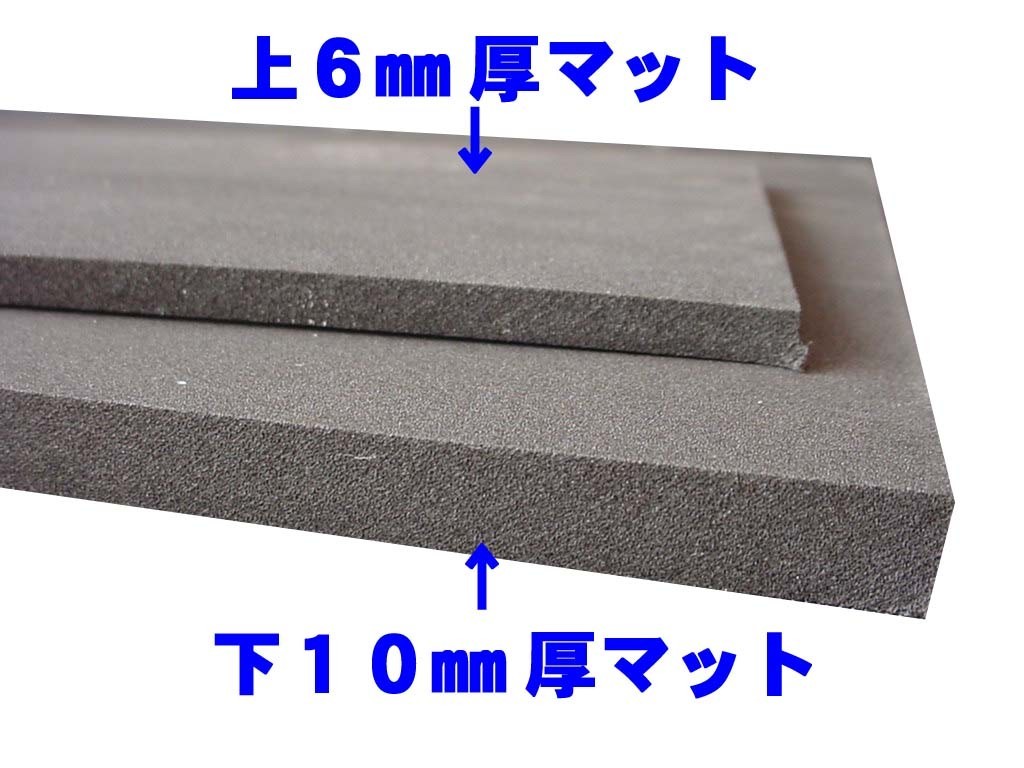 水槽安定マット 1830ｘ930mm 厚さ10mm　カット自在 発砲EVA樹脂製マット 地震対策　管理160_画像2