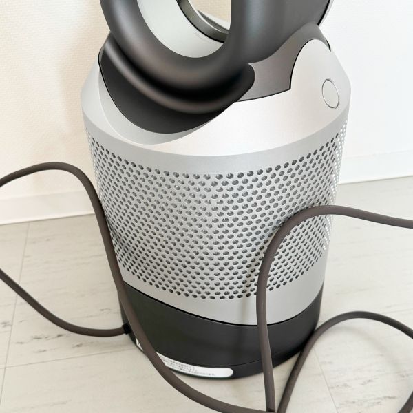 通電OK 良品 ◆ ダイソン ホット&クール dyson hot+cool 2023年製 空気清浄機能付き ファイヒーター HP00 リモコン付き 羽無し 扇風機_画像4