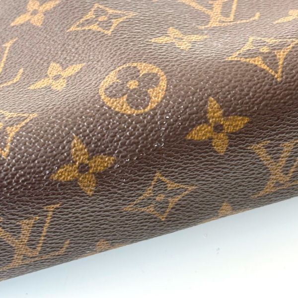 ◆ ルイ ヴィトン LOUIS VUITTON モノグラム ポシェット コスメティック M47515 ポーチ マルチケース 小物入れ ブラウン レディース_画像5