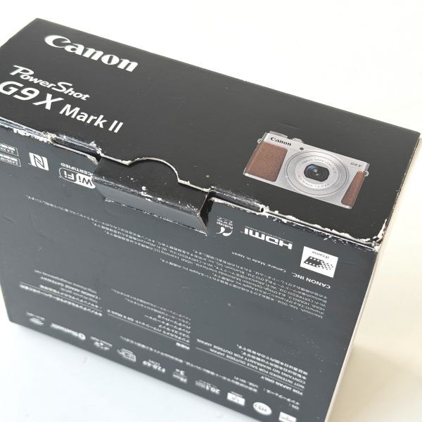 ◆ Canon キヤノン Power Shot G9X Mark II 10.2-30.6mm 箱付き ジャンク コンパクト デジタルカメラ デジカメ キャノン パワーショット_画像10