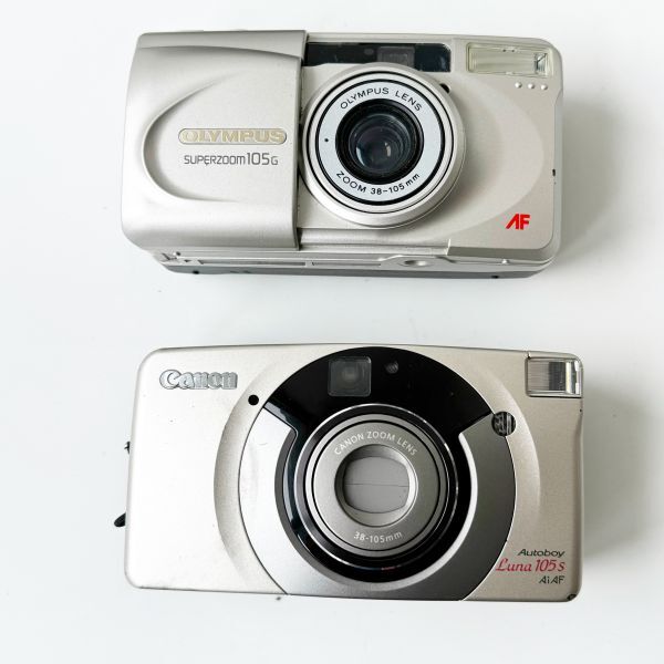 まとめ売り ◆ カメラ レンズ 10点セット Canon Luna105S オリンパス OM-1 DSC-H10 ニコン Nikomat ジャンク フィルムカメラ デジカメ_画像4