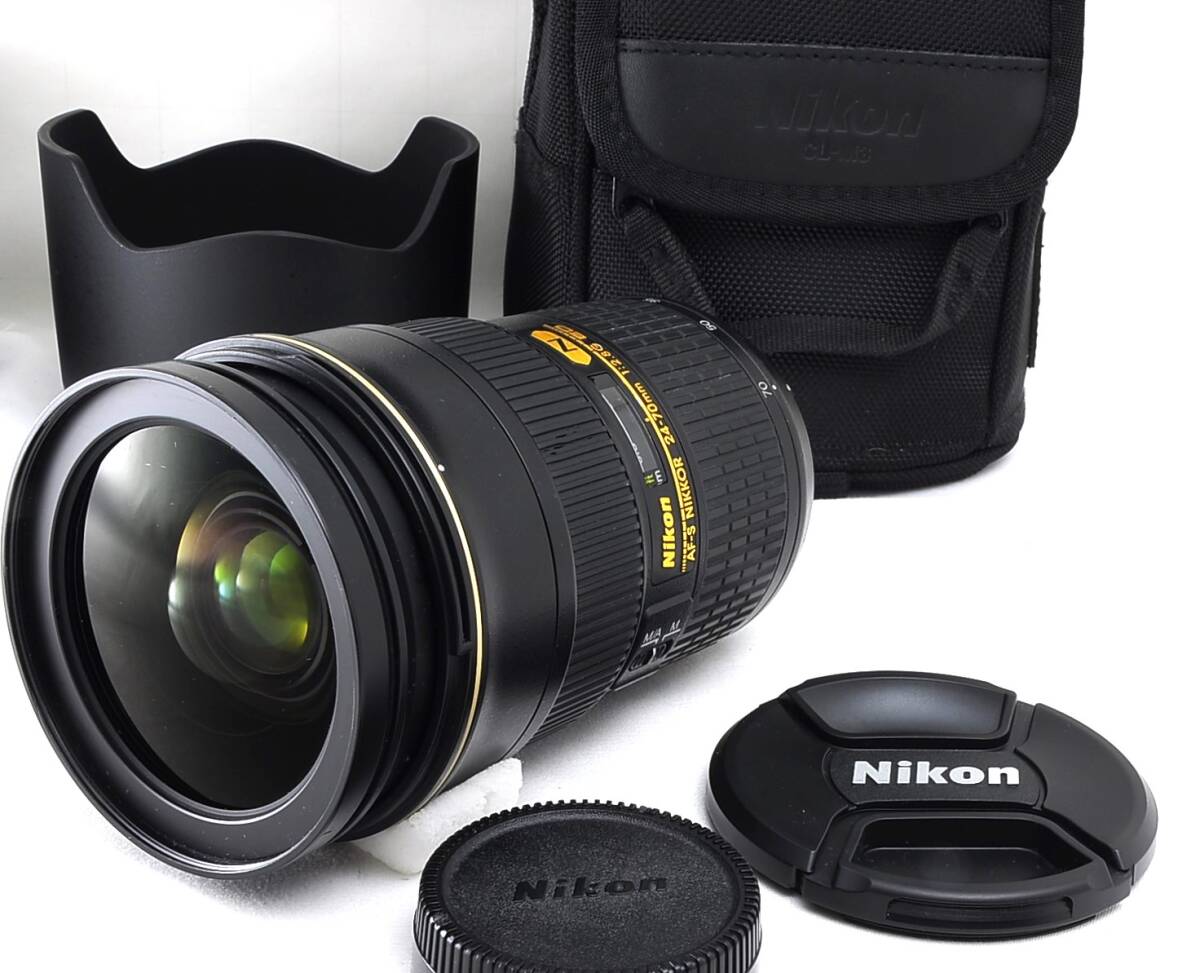 動作OK Nikon AF-S 24-70mm f2.8G ED　ケース付き　ニコン_画像1