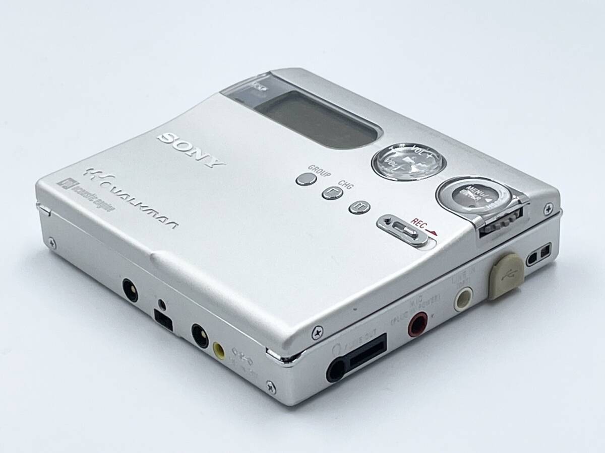 ◆◇ジャンク　録音再生○ 外観美品　SONY MZ-N910 WALKMAN ポータブルMDレコーダー　MADE IN JAPAN◇◆_画像4