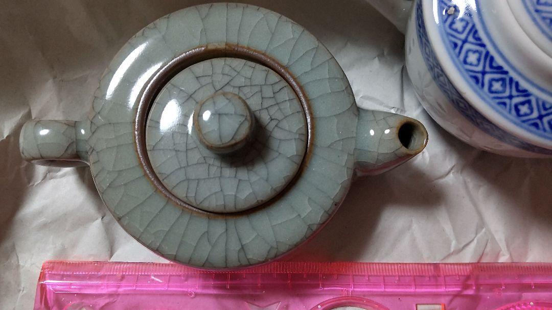 中国茶器 茶壺(?) 小さい急須 2点の画像6
