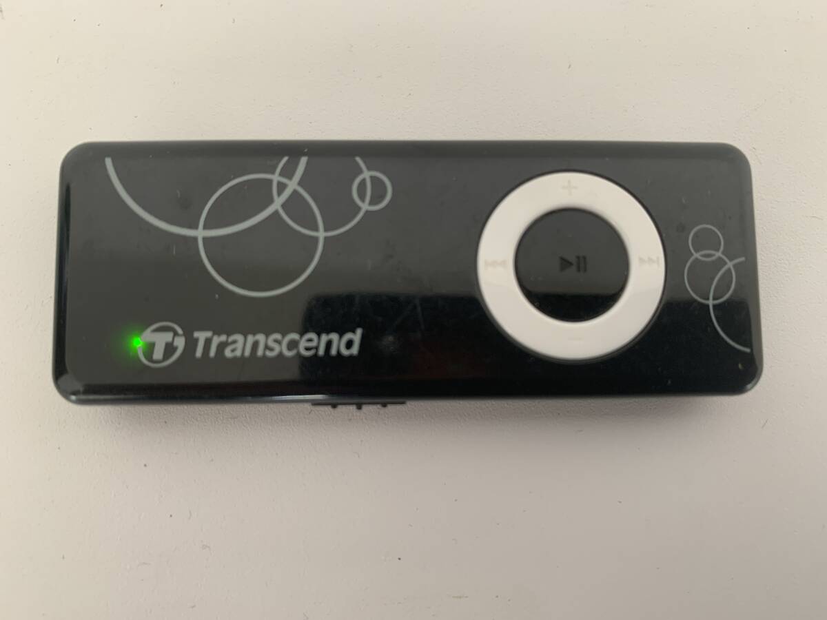 Transcend トランセンド MP3プレーヤー TS8GMP300K MP300 8GB ブラック 中古 現状品 szlpの画像5