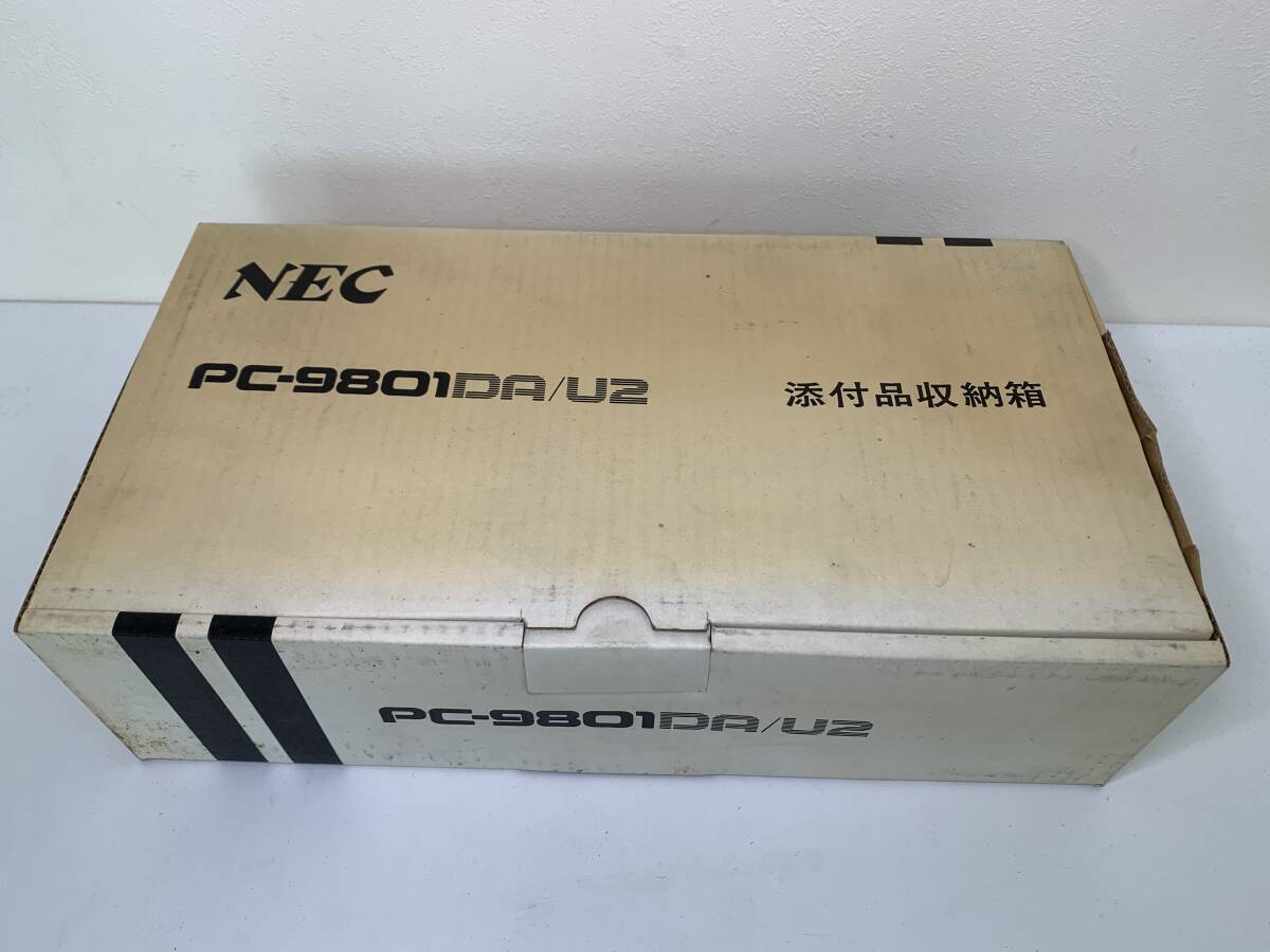 NEC PC-9801DA/U2 付属品 パソコン パーツ 昭和レトロ 中古 ジャンク 現状品 szlpの画像7