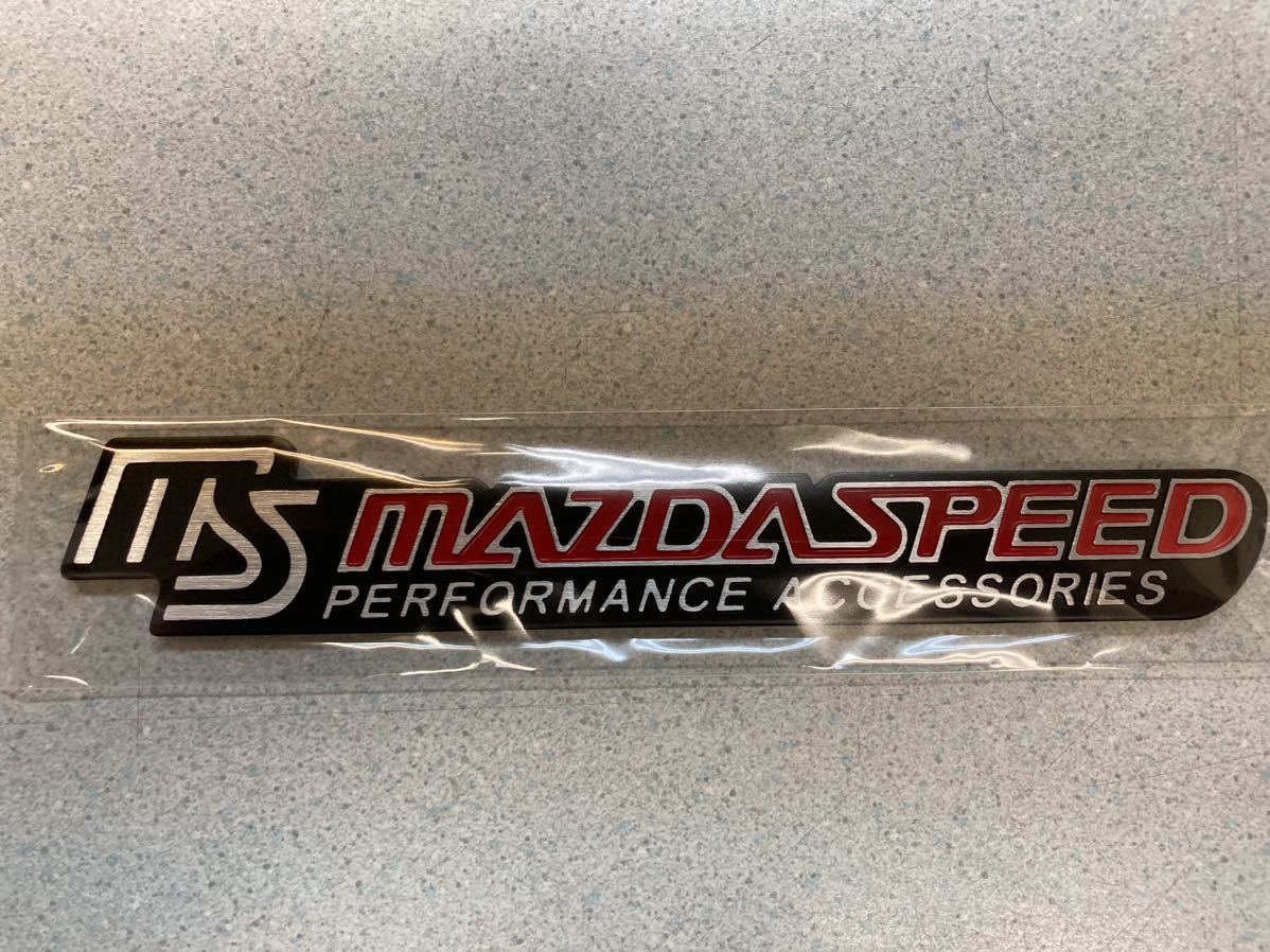  не использовался Mazda Mazda Speed Logo эмблема стикер ②