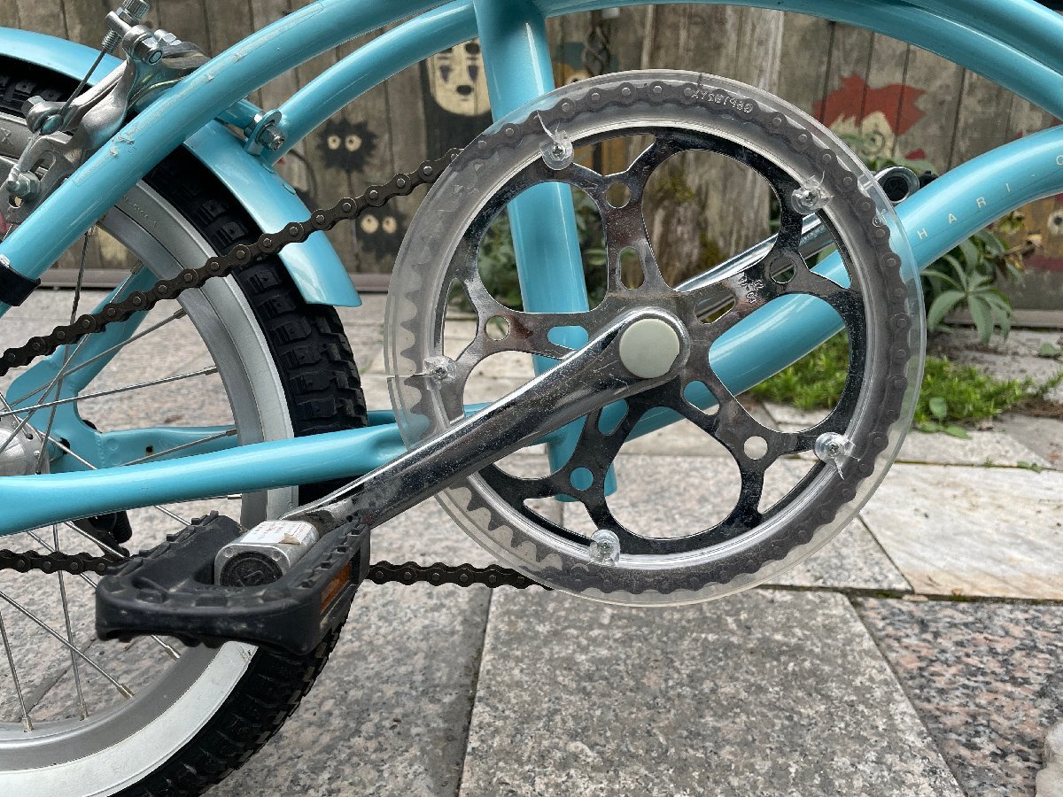 【1196】【未整備・乗れました】『折り畳み自転車』チョロＱ　手渡し・引取可／発送可_画像5