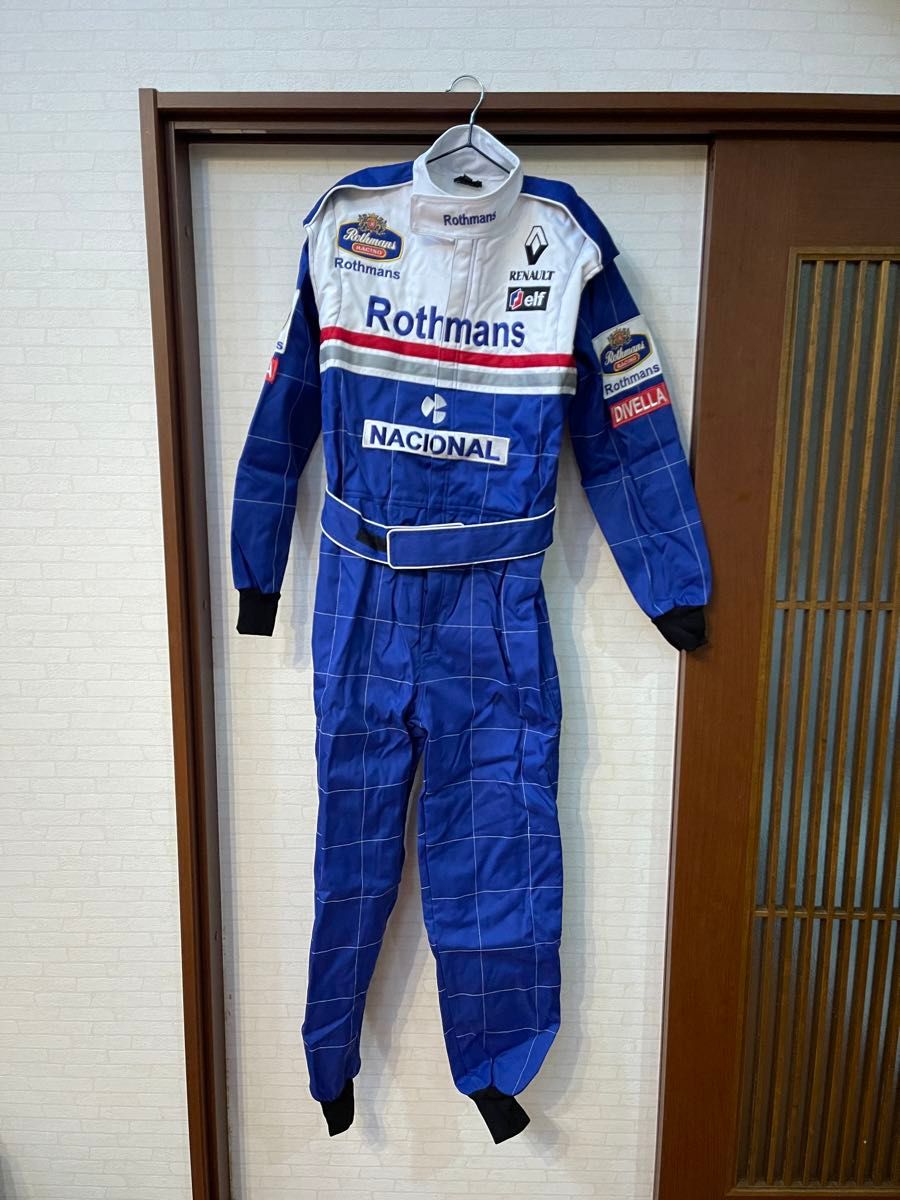 【レプリカ・超希少！・未使用品】F1日本グランプリ 観戦 レーシングスーツ アイルトン・セナ ウィリアムズ・ルノー CORDULA