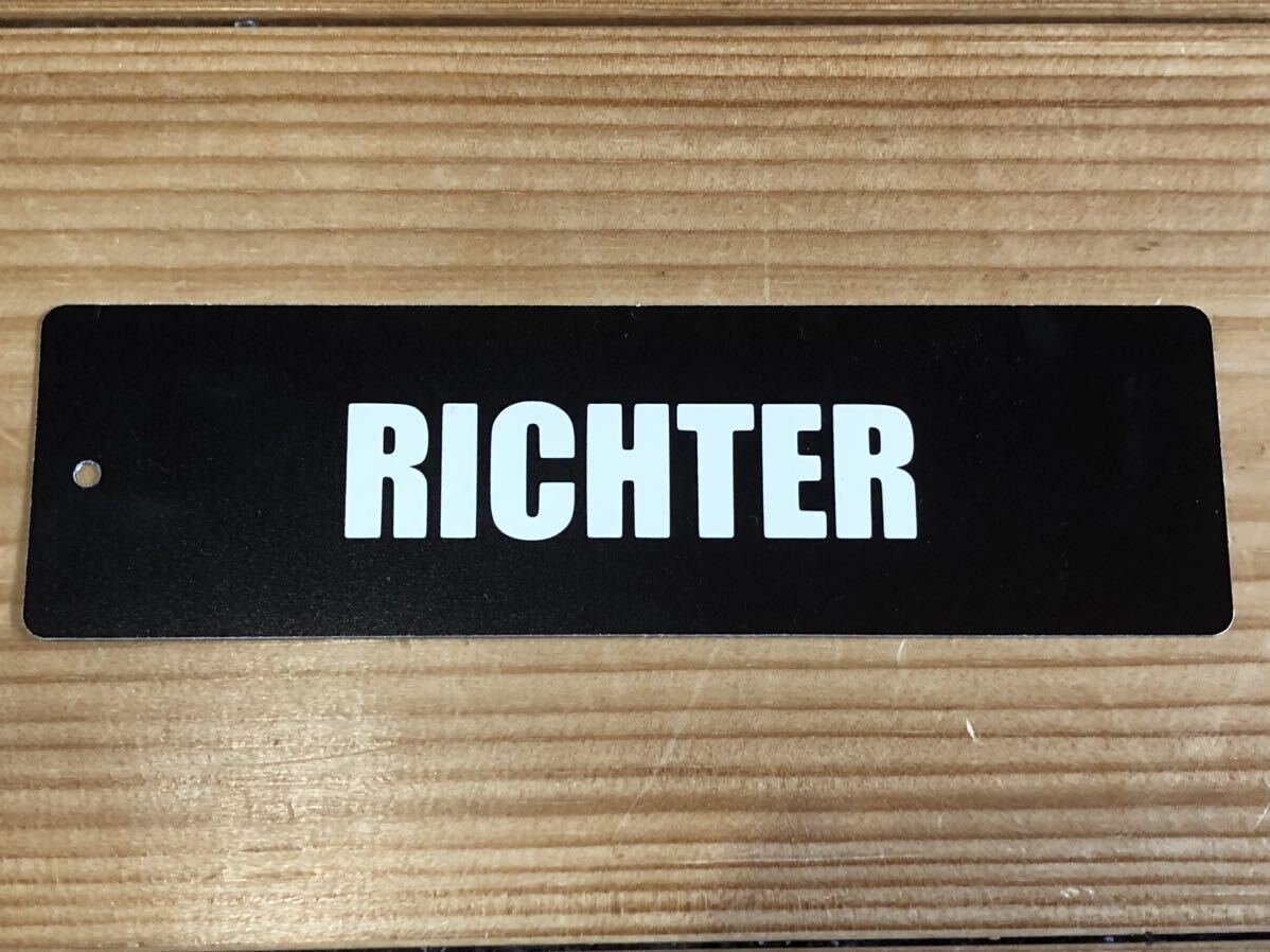  new same goods Richter Straps Beaver\'s Tail Monsterli heater beaver z tail leather strap wide wide width base guitar black black rare 