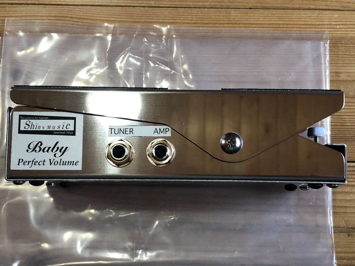 新品 shin’s music Baby Perfect Volume HYBRID BASS シンズミュージック ボリュームペダル ベース 用 ハイ ロー インピーダンス 切り替え_画像3