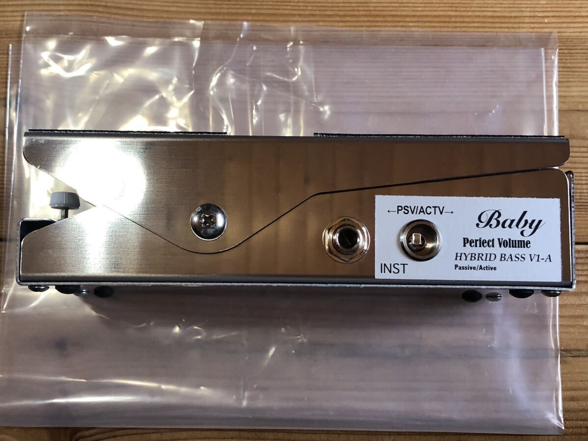 新品 shin’s music Baby Perfect Volume HYBRID BASS シンズミュージック ボリュームペダル ベース 用 ハイ ロー インピーダンス 切り替え_画像4