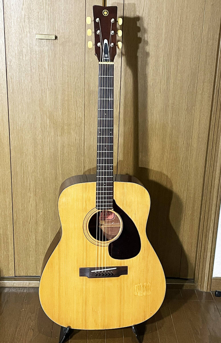 ★ジャパンビンテージの鳴り　YAMAHA　FG140赤ラベル　試聴動画有り オプションハードケース有り★_画像3