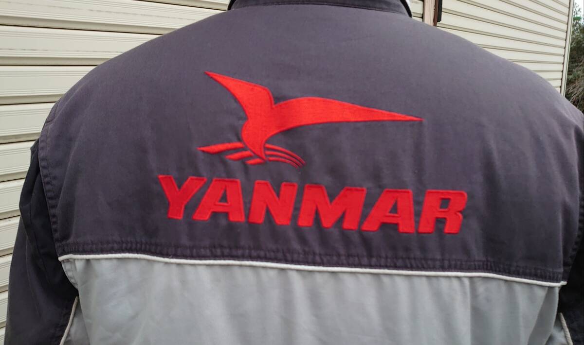 YANMAR ヤンマー ツナギ 半袖 サイズLの画像3