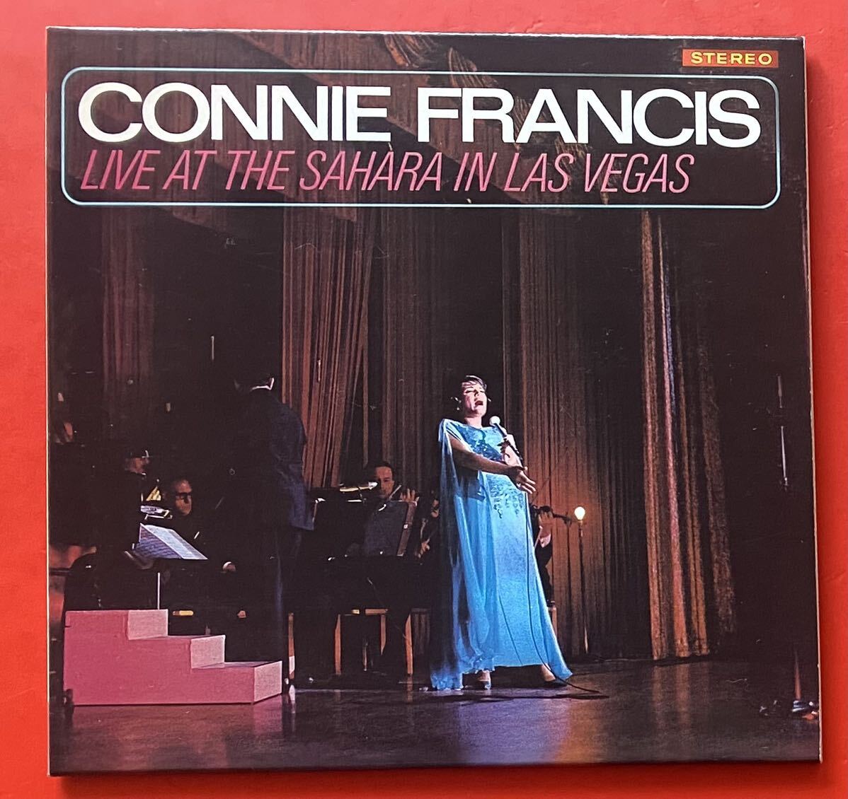 【紙ジャケCD】コニー・フランシス「ラスベガスのコニー Live at the SAHARA in LAS VEGAS」CONNIE FRANCIS 国内盤 盤面良好 [11291100]_画像1