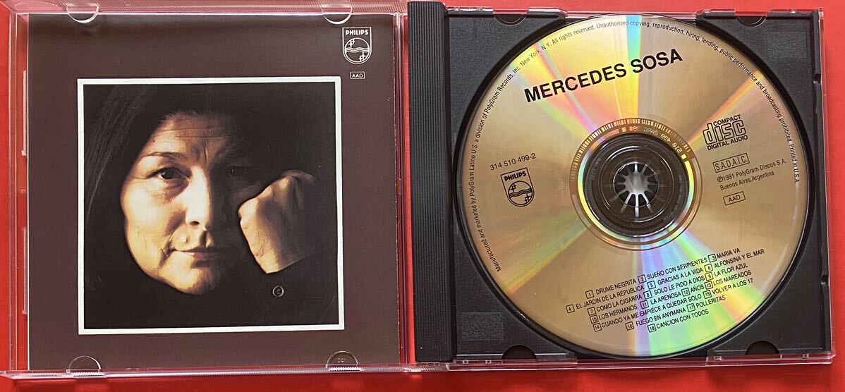 【CD】MERCEDES SOSA「EN ARGENTINA」メルセデス・ソーサ 輸入盤 [06220147]_画像3