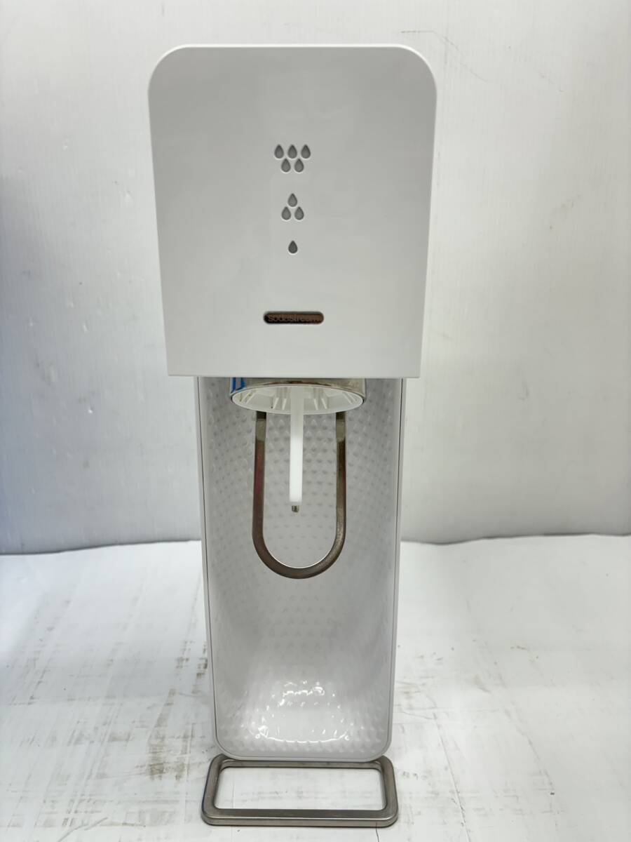 送料無料h57983 sodastream source ソーダストリーム SSM1062 炭酸水 スパークリング 箱付 ホワイト ボトル ガス付きの画像4