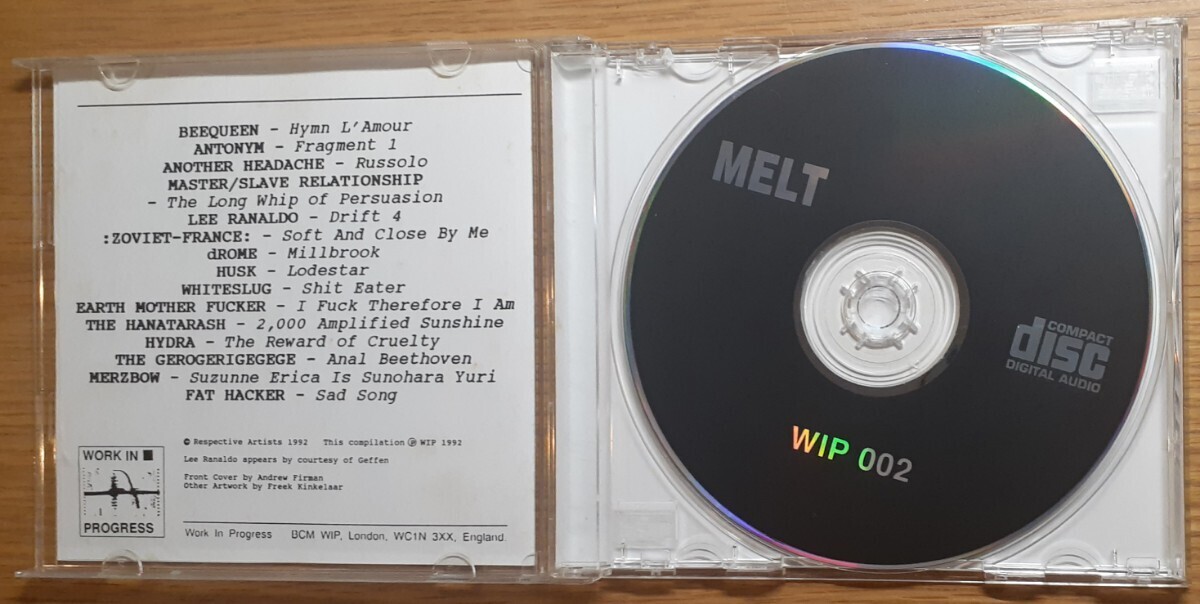 VA / Melt CD Zoviet France ハナタラシ ゲロゲリゲゲゲ Merzbowの画像3