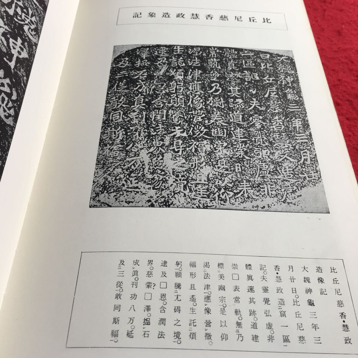 d-615 北魏 龍門二十品（下）書跡名品叢刊 二玄社刊※4_画像6