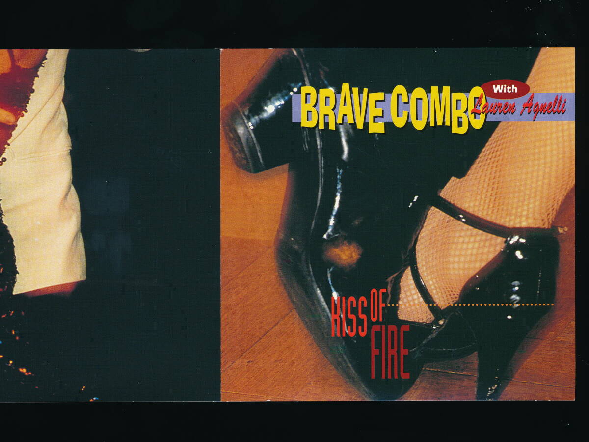 ☆BRAVE COMBO with LAURA AGNELLI☆KISS OF FIRE☆1997年帯付日本流通仕様☆VIVID VSCD-1195(I) (WATERMELON CD 1058)☆_画像5