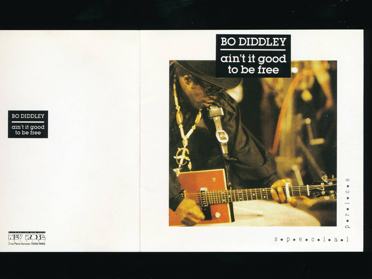 *BO DIDDLEY*AIN\'T IT GOOD TO BE FREE*1993 year with belt Japanese record *CENTURY RECORD / PONY CANYON CECC-00591*