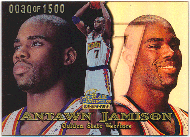 Antawn Jamison NBA 1998-99 Flair Showcase Row 1 1500枚限定 ショーケース アントワン・ジェイミソンの画像1