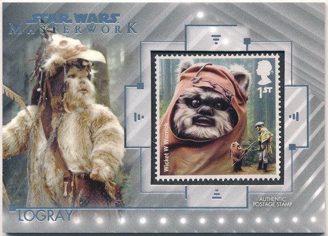 Logray 2020 Topps Star Wars Masterwork Commemorative Stamp Relic Card スタンプカード スターウォーズ ログレイの画像1