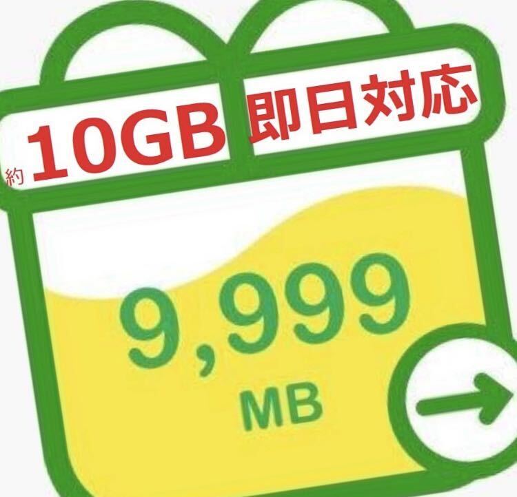 mineo マイネオパケットギフト 約10GB(9999MB)_画像1