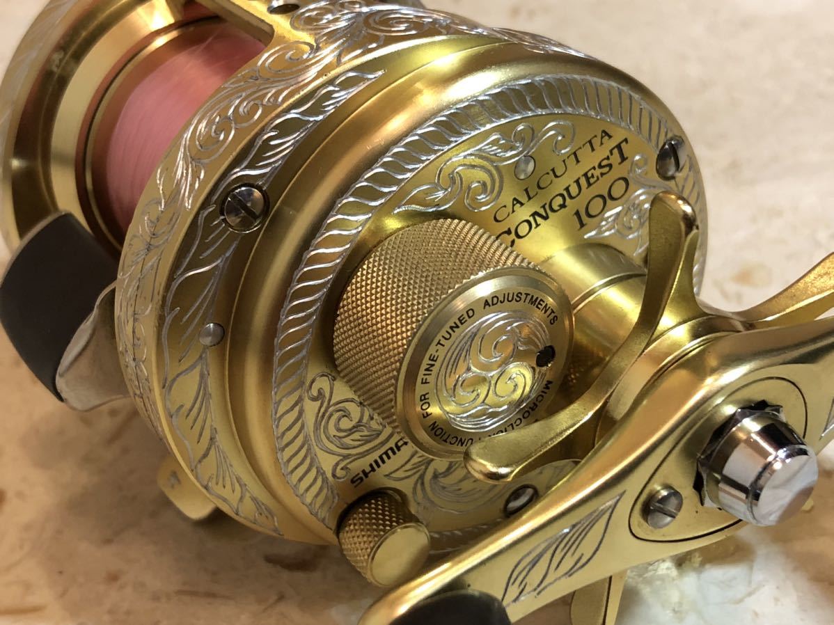 シマノ 01 カルカッタコンクエスト 100 SHIMANO CALCUTTA シマノ 01 カルカッタコンクエスト 100 SHIMANO CALCUTTA