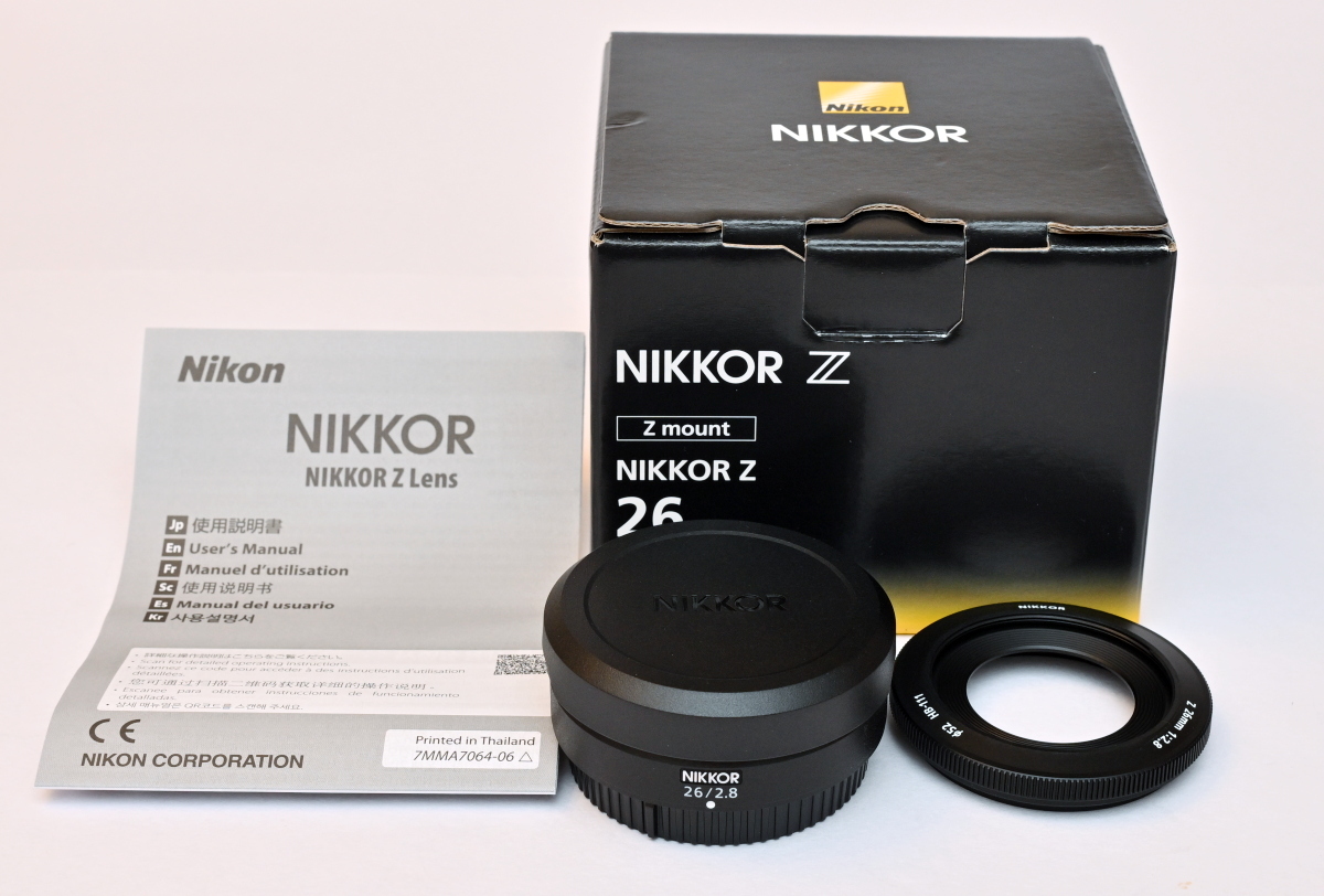 【試写のみ】 ニコン NIKKOR Z 26mm f/2.8_画像1