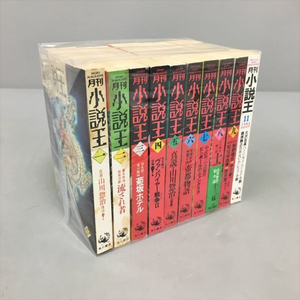 月刊 小説王 計10冊セット 角川書店 2403BKS016の画像1