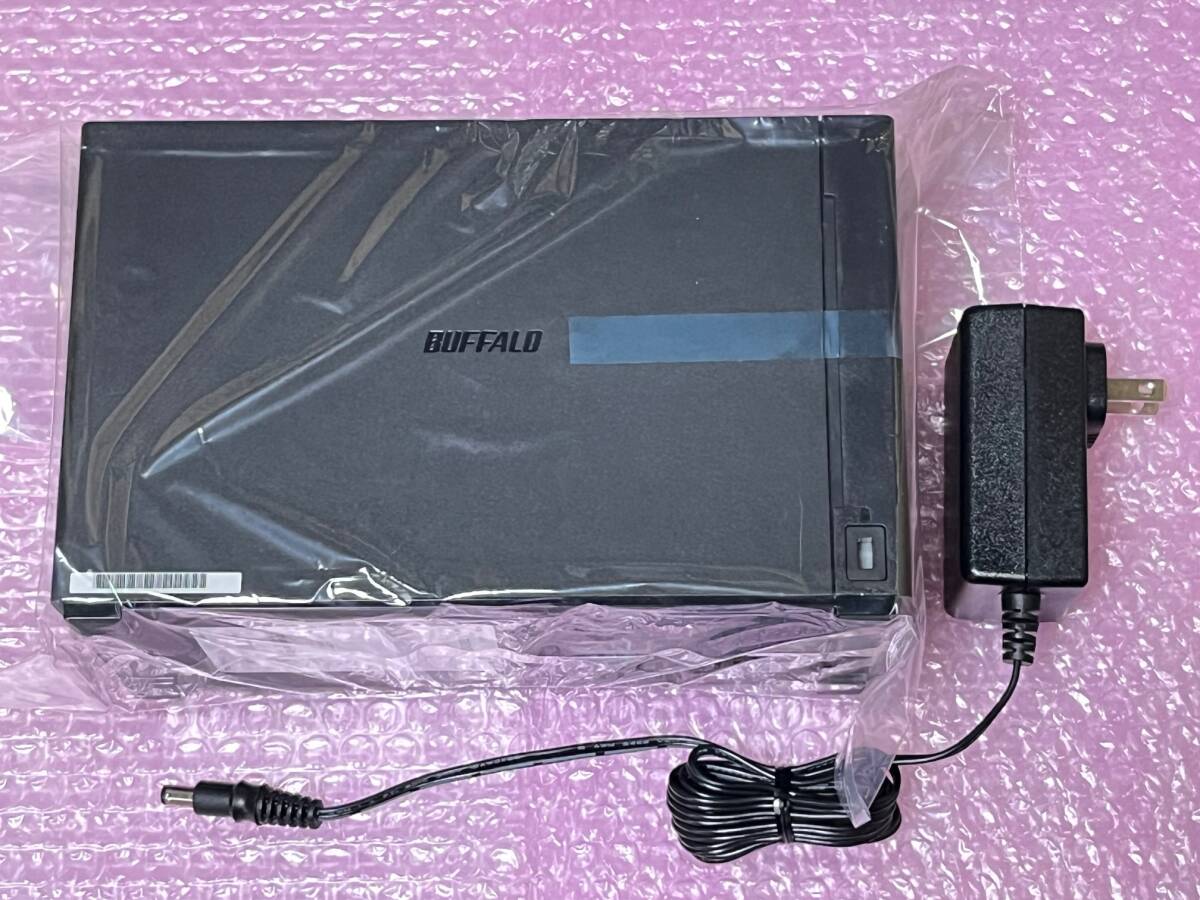 送料無料■美品  BUFFALO 8TB ネットワーク対応HDD NAS LS720D0802 高速ヘキサコアCPU搭載 DTCP-IP機能 2ベイ/4TB×2台ハードディスク搭載の画像2