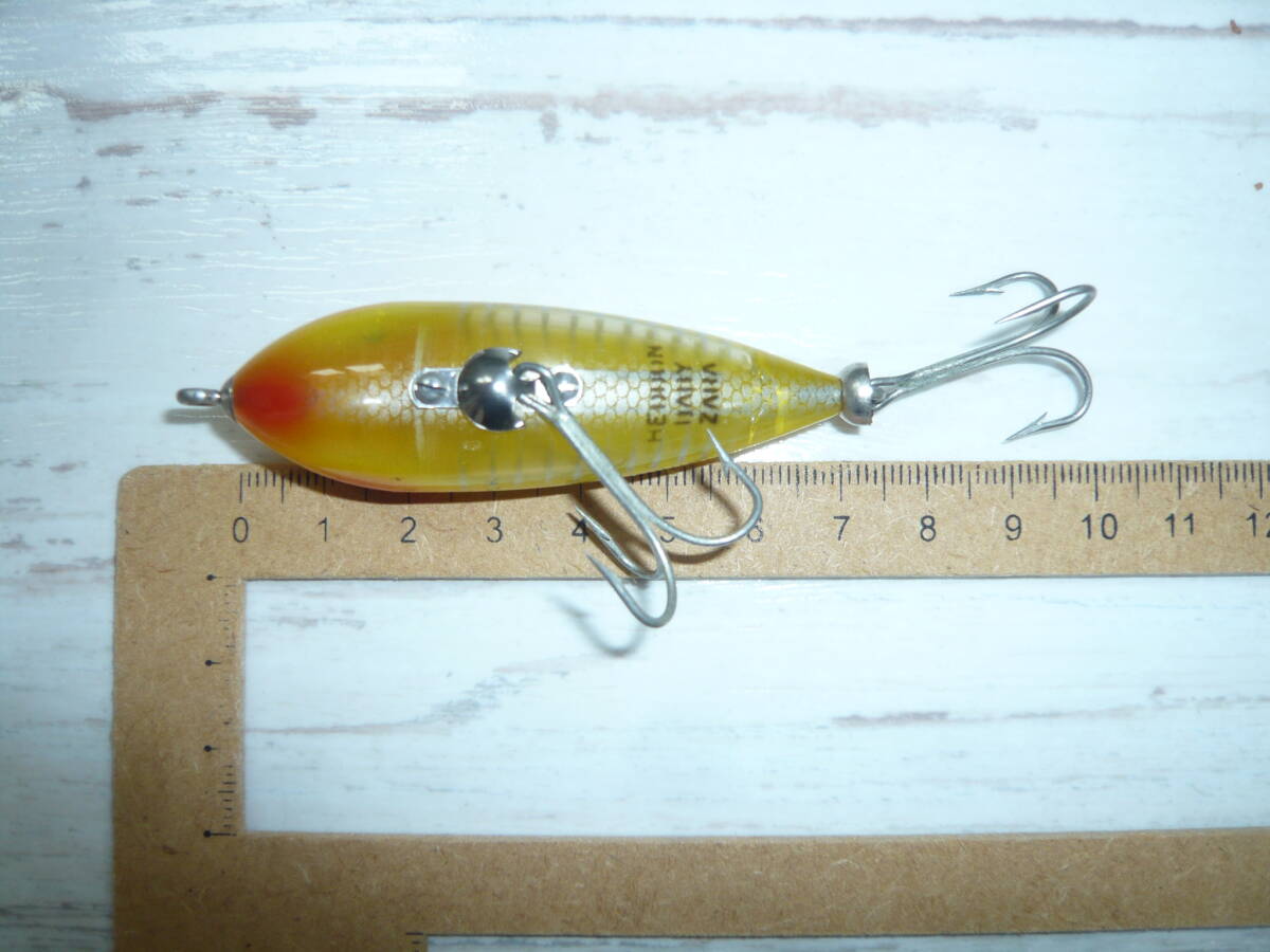 ★HEDDON★へドン★ベイビーザラ☆中古品オールドヴィンテージ疑似餌釣りフィッシングブラックバス竿リールボートタックルボックス_画像2