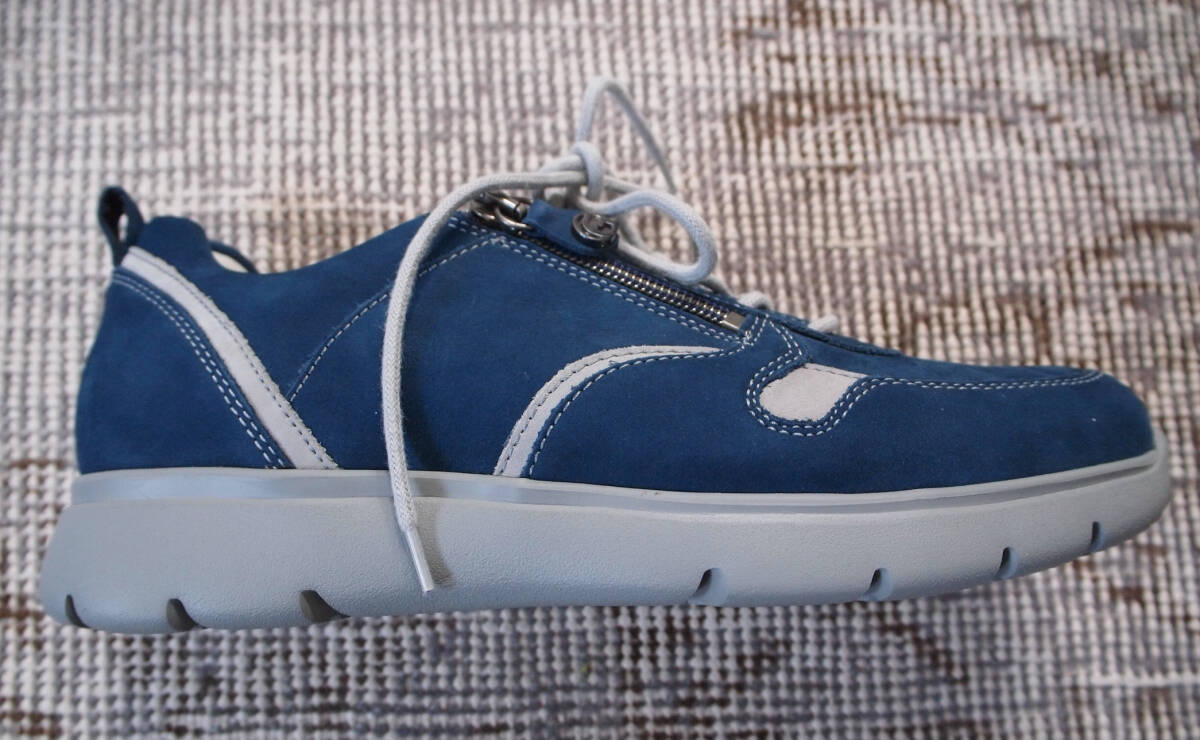  gun ta-Ganter Germany health shoes 23cm 23.5cm blue unused : inspection fins comfort mefi -stroke 